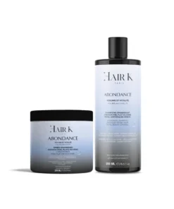 Routine Abondance Hair K Paris pour cheveux fins, stimulation des racines et volume renforcé, densité visible
