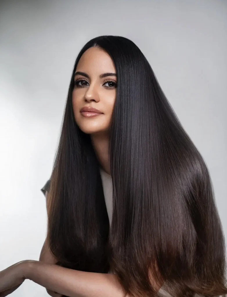 Mme Wahbi la fondatrice Hair K Paris experte en soins capillaires professionnels