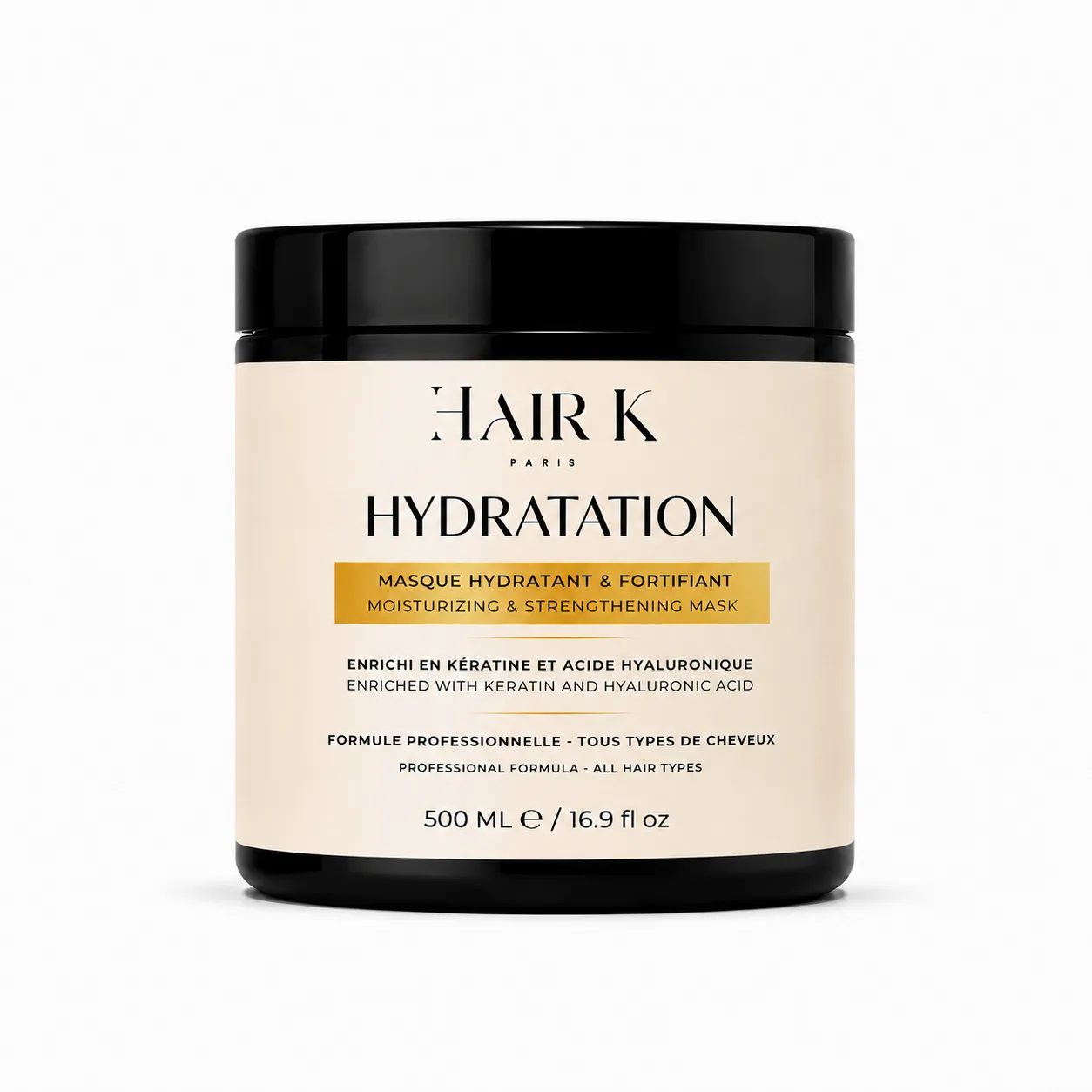 masque hydratation cheveux deshydratation hair k paris - Hair K Paris Masque Hydratation Hair K Paris pour cheveux déshydratés et ternes à la kératine et aloe vera pour hydratation intense et cheveux brillants
